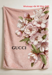 Gucci Pink Cherry Blossom Throw blankets Gucci Floral Branch Tapestry IMG_2818